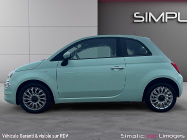 Fiat 500 69 lounge occasion simplicicar limoges  simplicicar simplicibike france