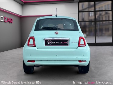 Fiat 500 69 lounge occasion simplicicar limoges  simplicicar simplicibike france