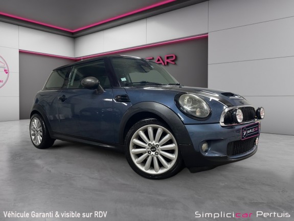 Mini hatch r56 1.6i - 184 cooper s // moteur neuf occasion simplicicar pertuis  simplicicar simplicibike france