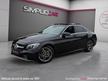 Mercedes classe c 200 d 9g-tronic amg line suivi mercedes-toit ouvrant-sieges chauffant-carplaygarantie occasion simplicicar...