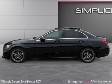 Mercedes classe c 200 d 9g-tronic amg line suivi mercedes-toit ouvrant-sieges chauffant-carplaygarantie occasion simplicicar...