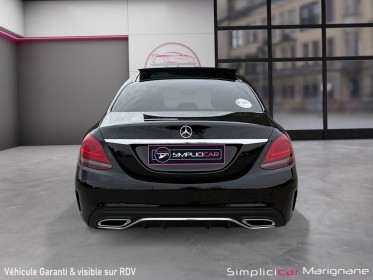 Mercedes classe c 200 d 9g-tronic amg line suivi mercedes-toit ouvrant-sieges chauffant-carplaygarantie occasion simplicicar...