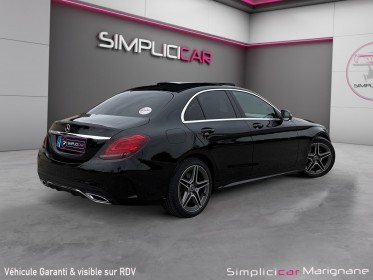 Mercedes classe c 200 d 9g-tronic amg line suivi mercedes-toit ouvrant-sieges chauffant-carplaygarantie occasion simplicicar...