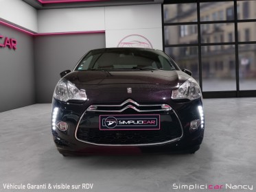 Citroen ds3 vti 82ch finition so chic / distribution neuve / 1ere main / garantie 12 mois occasion simplicicar nancy...