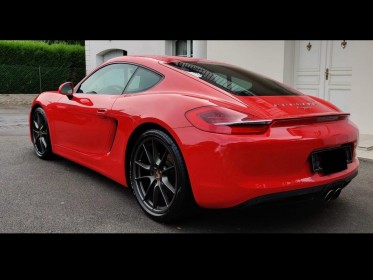 Porsche cayman 2.7i 275 pdk - en cours d'arrivage - echappement sport - pack chrono - rouge indien - 24000e d'options...