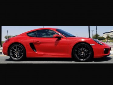 Porsche cayman 2.7i 275 pdk - en cours d'arrivage - echappement sport - pack chrono - rouge indien - 24000e d'options...