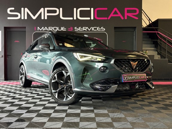 Cupra formentor 2.0 tsi 245 ch dsg7 vz - garantie 12 mois - occasion  simplicicar aix les bains simplicicar simplicibike france