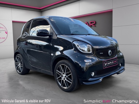 Smart fortwo coupe 109 ch brabus xclusive sono jbl / cuir / vehicule tres rare occasion champigny-sur-marne (94) simplicicar...