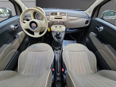 Fiat 500 lounge 1.2 8v 69 ch / toit panoramique occasion osny simplicicar simplicibike france