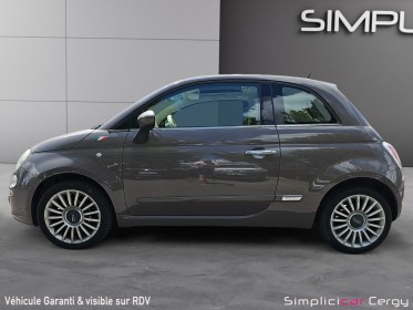 Fiat 500 lounge 1.2 8v 69 ch / toit panoramique occasion osny simplicicar simplicibike france