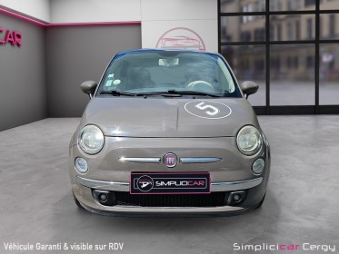 Fiat 500 lounge 1.2 8v 69 ch / toit panoramique occasion osny simplicicar simplicibike france