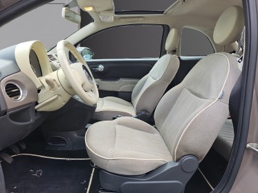Fiat 500 lounge 1.2 8v 69 ch / toit panoramique occasion osny simplicicar simplicibike france