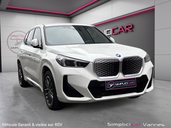 Bmw ix1 edrive 20 tout électrique m sport cuir végane crème garantie 12 mois constructeur occasion scl 56 - simplicicar...