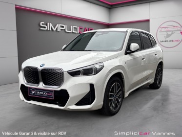 Bmw ix1 edrive 20 tout électrique m sport cuir végane crème garantie 12 mois constructeur occasion scl 56 - simplicicar...