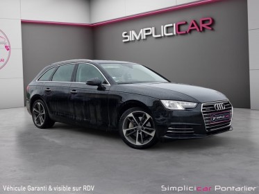Audi a4 avant 2.0 tdi 190  s tronic 7 quattro / garantie 12 mois minimum / occasion simplicicar pontarlier simplicicar...