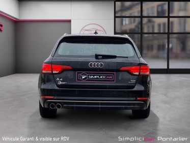 Audi a4 avant 2.0 tdi 190  s tronic 7 quattro / garantie 12 mois minimum / occasion simplicicar pontarlier simplicicar...