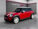 Mini mini 1.6i - 170 cooper s / rouge chili red / siege tissu-cuir ray rooster red / occasion simplicicar dunkerque...