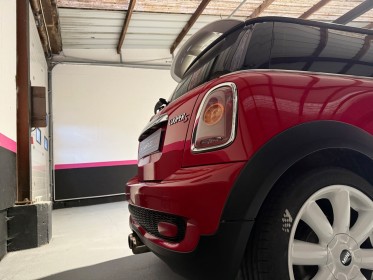 Mini mini 1.6i - 170 cooper s / rouge chili red / siege tissu-cuir ray rooster red / occasion simplicicar dunkerque...