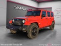 Jeep wrangler unlimited sahara 2.8 200ch - véhicule franÇais - boite auto - hard top modulaire / entretien à jour occasion...