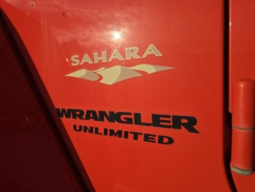 Jeep wrangler unlimited sahara 2.8 200ch - véhicule franÇais - boite auto - hard top modulaire / entretien à jour occasion...