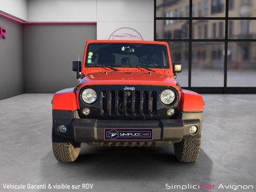 Jeep wrangler unlimited sahara 2.8 200ch - véhicule franÇais - boite auto - hard top modulaire / entretien à jour occasion...