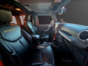 Jeep wrangler unlimited sahara 2.8 200ch - véhicule franÇais - boite auto - hard top modulaire / entretien à jour occasion...