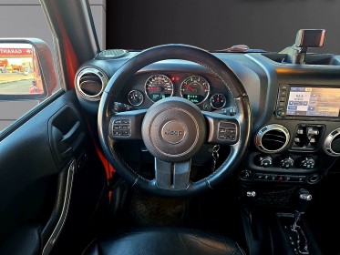 Jeep wrangler unlimited sahara 2.8 200ch - véhicule franÇais - boite auto - hard top modulaire / entretien à jour occasion...