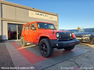 Jeep wrangler unlimited sahara 2.8 200ch - véhicule franÇais - boite auto - hard top modulaire / entretien à jour occasion...
