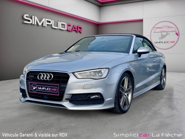 Audi a3 cabriolet 2.0 tdi 184cv quattro 2x s-line - entretien audi occasion simplicicar la fleche simplicicar simplicibike...