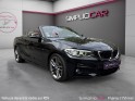 Bmw serie 2 cabriolet f23 220i 184 ch m sport a/origine france/entretien complet bmw/camÉra recul/siÈges chauffants...