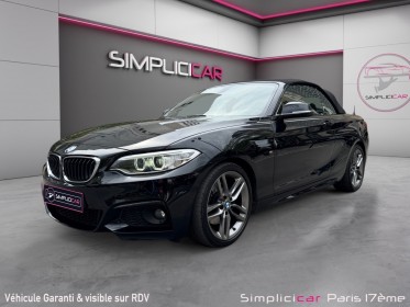 Bmw serie 2 cabriolet f23 220i 184 ch m sport a/origine france/entretien complet bmw/camÉra recul/siÈges chauffants...