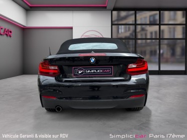 Bmw serie 2 cabriolet f23 220i 184 ch m sport a/origine france/entretien complet bmw/camÉra recul/siÈges chauffants...