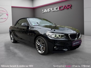 Bmw serie 2 cabriolet f23 220i 184 ch m sport a/origine france/entretien complet bmw/camÉra recul/siÈges chauffants...
