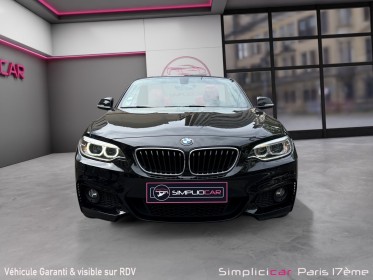 Bmw serie 2 cabriolet f23 220i 184 ch m sport a/origine france/entretien complet bmw/camÉra recul/siÈges chauffants...