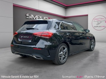 Mercedes classe a 180 7g-dct amg line garantie constructeur occasion paris 17ème (75)(porte maillot) simplicicar...