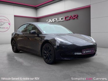 Tesla model 3 autonomie standard plus rwd occasion cannes (06) simplicicar simplicibike france
