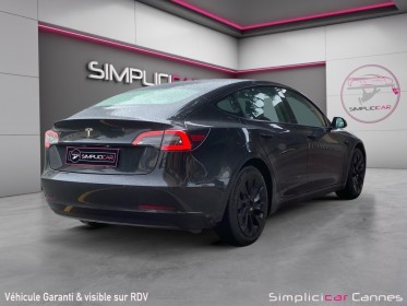 Tesla model 3 autonomie standard plus rwd occasion cannes (06) simplicicar simplicibike france