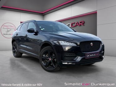 Jaguar f-pace 2.0 d - 240 ch awd bva8 r-sport / toit ouvrant panoramique / sièges chauffants / camera de recul occasion...