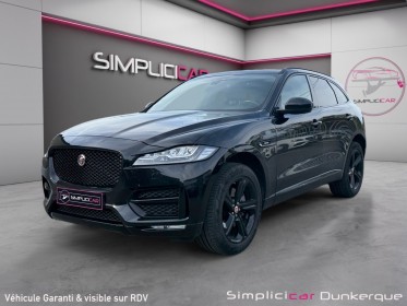 Jaguar f-pace 2.0 d - 240 ch awd bva8 r-sport / toit ouvrant panoramique / sièges chauffants / camera de recul occasion...