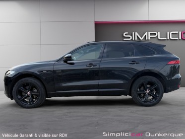 Jaguar f-pace 2.0 d - 240 ch awd bva8 r-sport / toit ouvrant panoramique / sièges chauffants / camera de recul occasion...