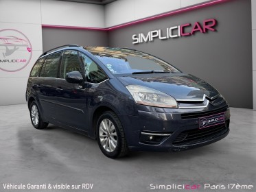 Citroen grand c4 picasso 2.0i 16v exclusive bmp6 7 place occasion paris 17ème (75)(porte maillot) simplicicar simplicibike...