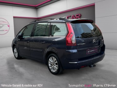 Citroen grand c4 picasso 2.0i 16v exclusive bmp6 7 place occasion paris 17ème (75)(porte maillot) simplicicar simplicibike...