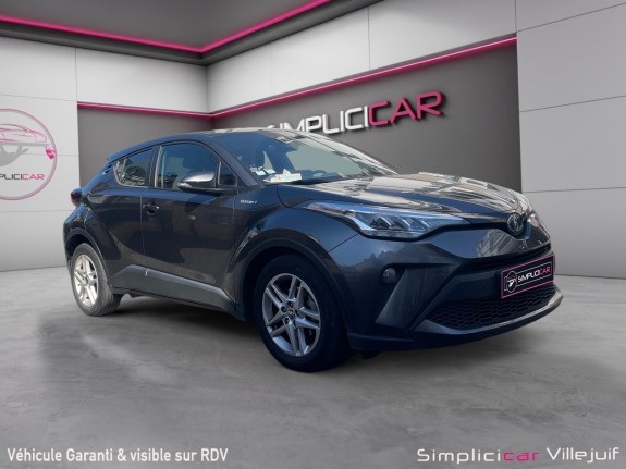 Toyota c-hr hybride my20 1.8l dynamic, caméra de recul, sièges chauffants, radar av/ar, carplay, garantie 12 mois occasion...
