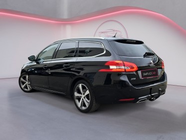 Peugeot 308 sw 130ch eat8 gt-line / toit panoramique / caméra 180 / carplay /distribution ok occasion simplicicar orgeval ...