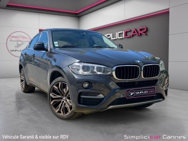 Bmw x6 f16 xdrive30d 258 ch exclusive a occasion cannes (06) simplicicar simplicibike france