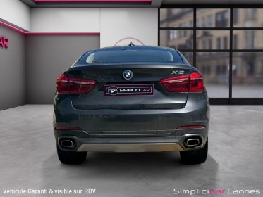 Bmw x6 f16 xdrive30d 258 ch exclusive a occasion cannes (06) simplicicar simplicibike france