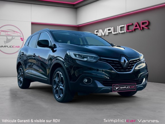 Renault kadjar tce 130 energy intens edc intérieur cuir toit panoramique garantie 12 mois occasion scl 56 - simplicicar...