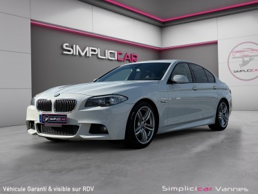 Bmw serie 5 f10 535i 306ch pack m, siège électrique à mémoire en cuir, garantie 12mois occasion scl 56 - simplicicar...