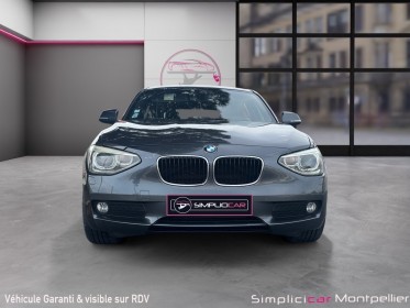 Bmw serie 1 f20 118d 143 ch sport sièges en cuirs et chauffants, faible consommation garantie 12 mois occasion montpellier...