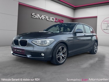 Bmw serie 1 f20 118d 143 ch sport sièges en cuirs et chauffants, faible consommation garantie 12 mois occasion montpellier...